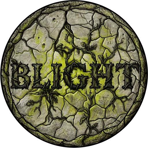 Destroyed Faith Status-Token BLIGHT