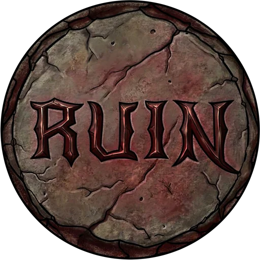 Destroyed Faith Status-Token RUIN